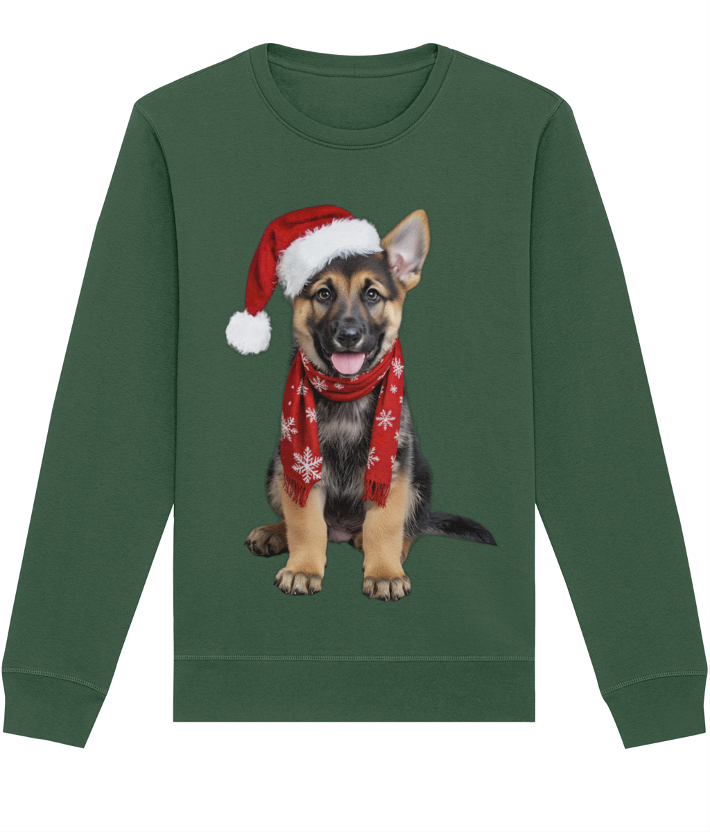 German Shepherd Festive Rina Sweatshirt (Classic)