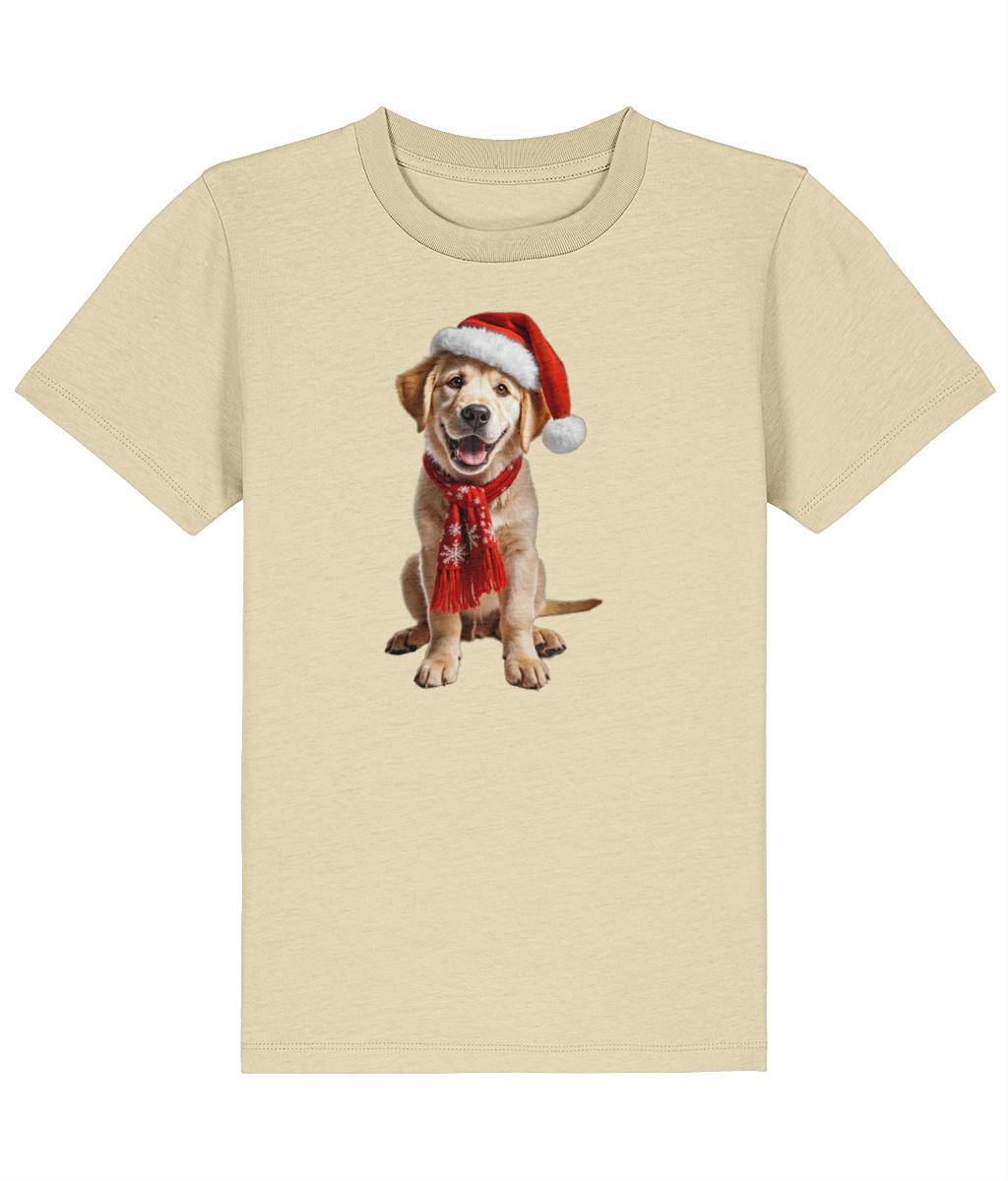 Labrador Festive Aur Childrens T-shirt (Premium)