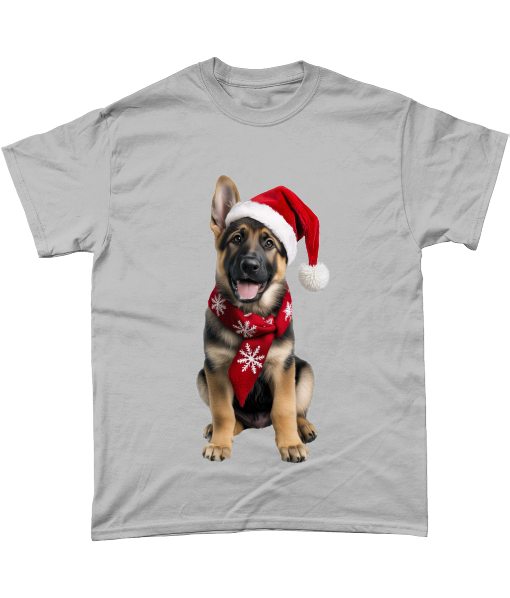 German Shepherd Festive Prince T-Shirt (Standard)