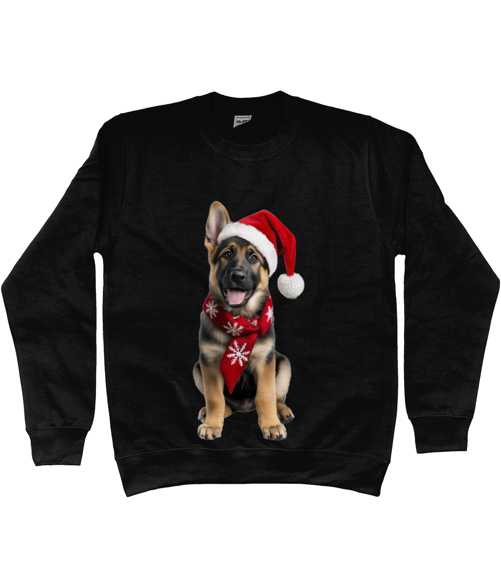 German Shepherd Festive Prince Sweatshirt (Standard)