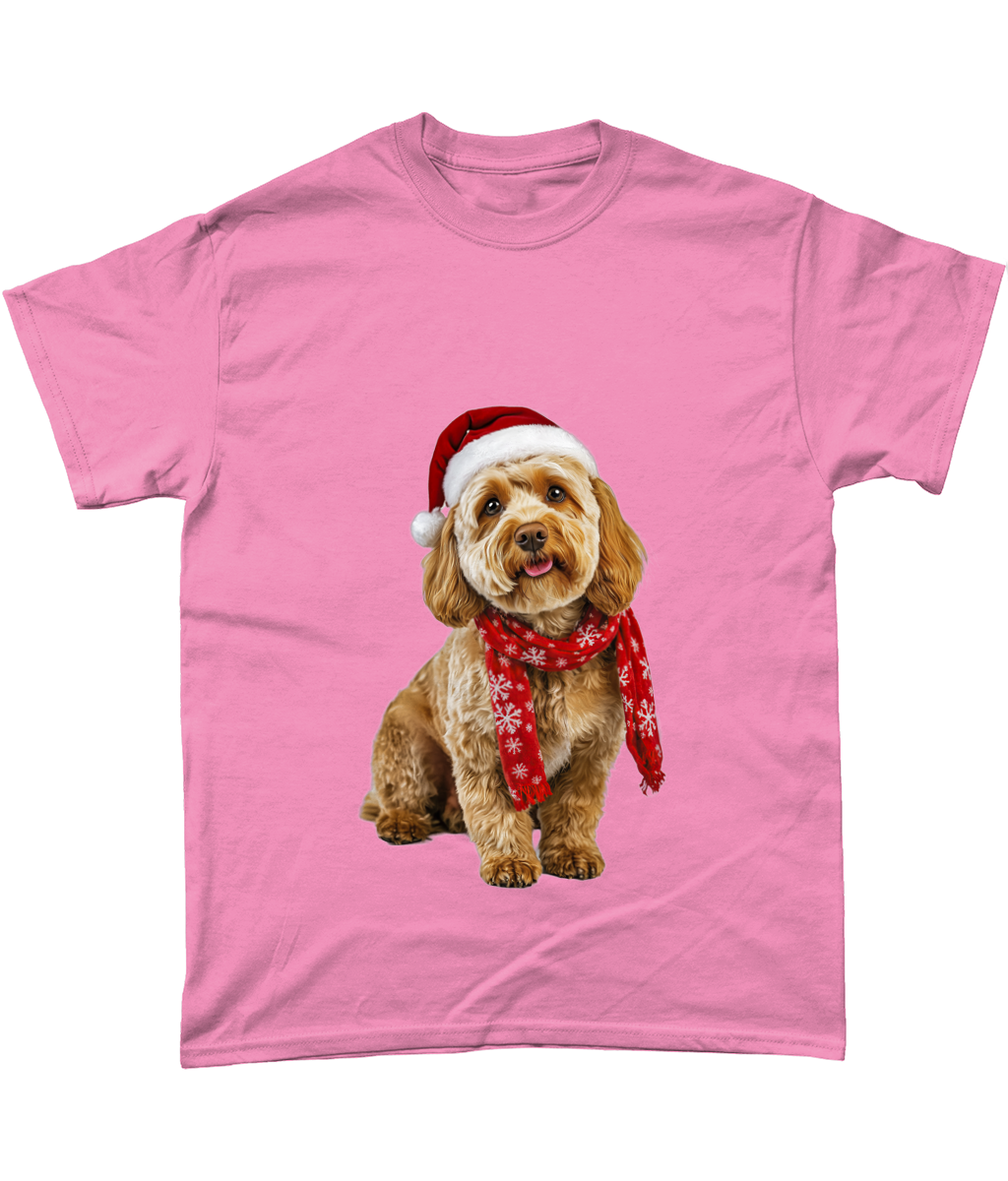 Cockapoo Festive Ffion T-Shirt (Standard)