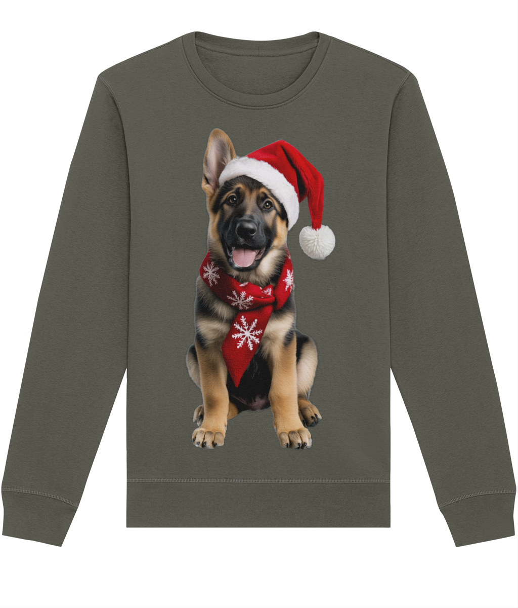 German Shepherd Festive Prince Sweatshirt (Classic)