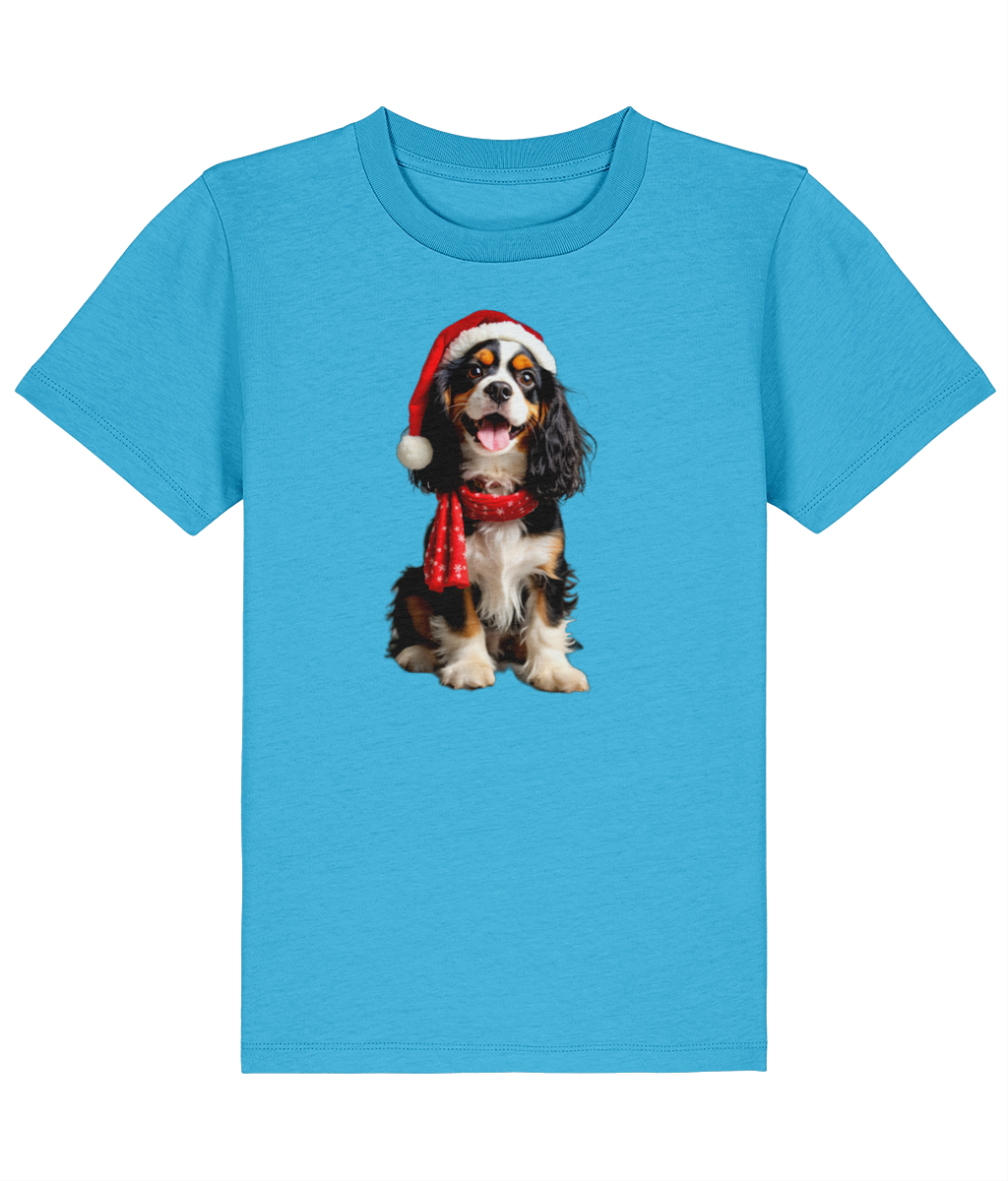 King Charles Festive Noodle Childrens T-shirt (Premium)