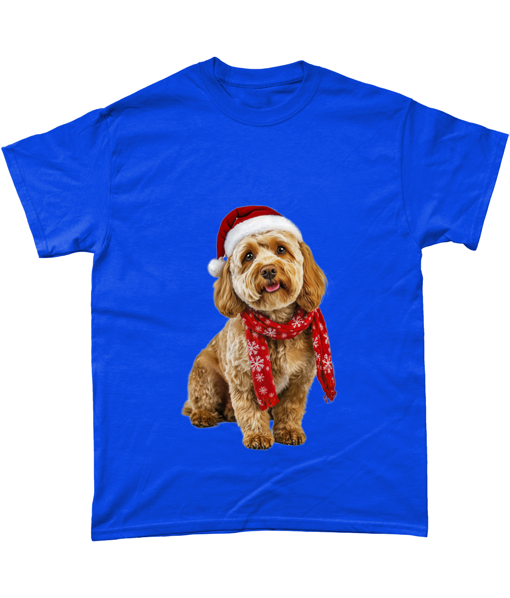 Cockapoo Festive Ffion T-Shirt (Standard)