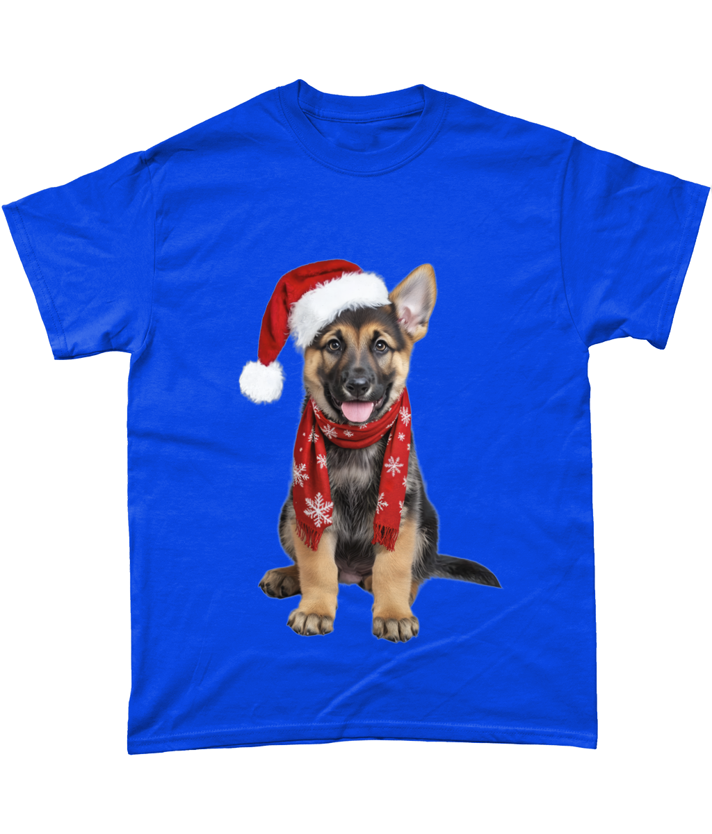 German Shepherd Festive Rina T-Shirt (Standard)