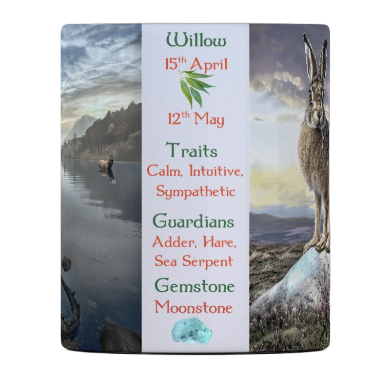 Celtic Tree Spirits Mug | Willow (Apr 15-May 12)
