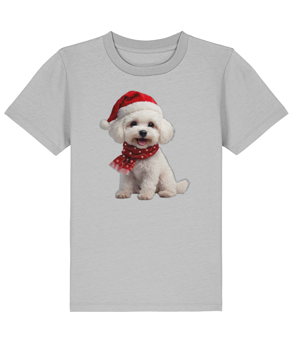 Bichon Frise Festive Siona Childrens T-Shirt (Premium)