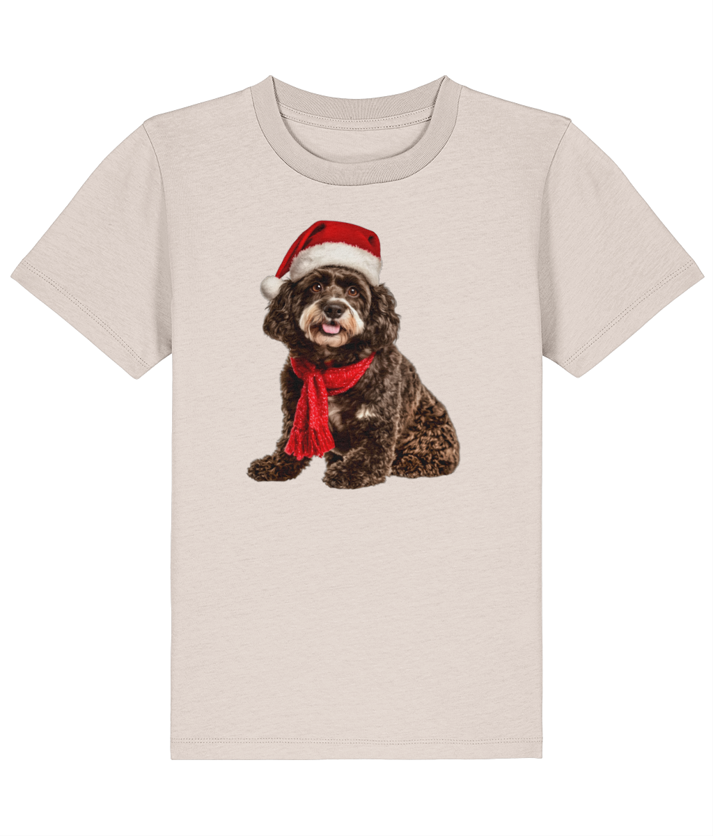 Cockapoo Festive Dylan Childrens T-shirt (Premium)