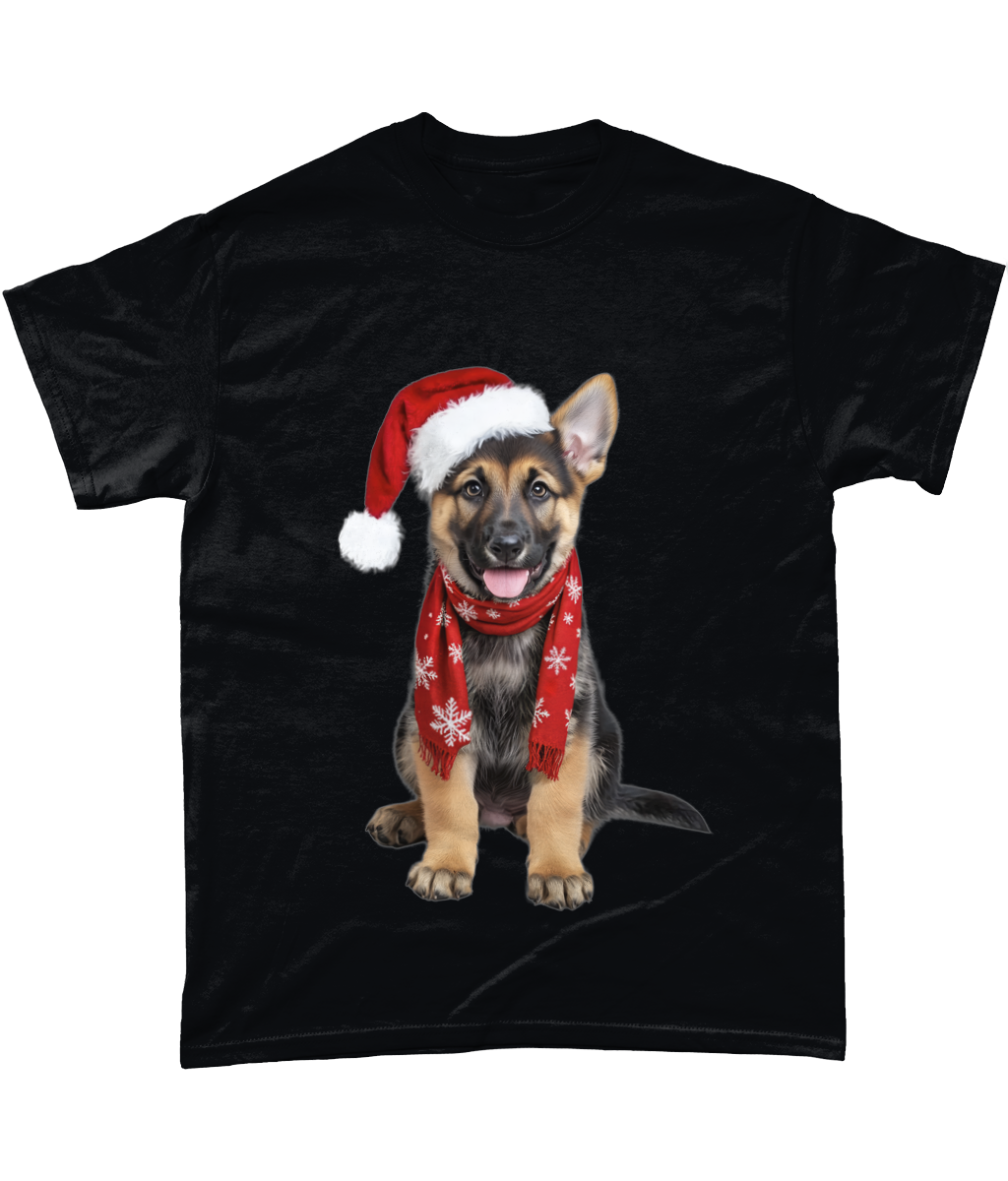 German Shepherd Festive Rina T-Shirt (Standard)