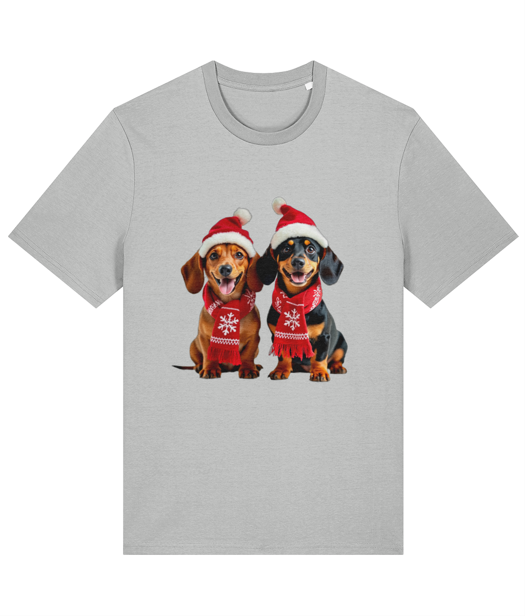 Xmas Dachshunds T-Shirt (Premium)