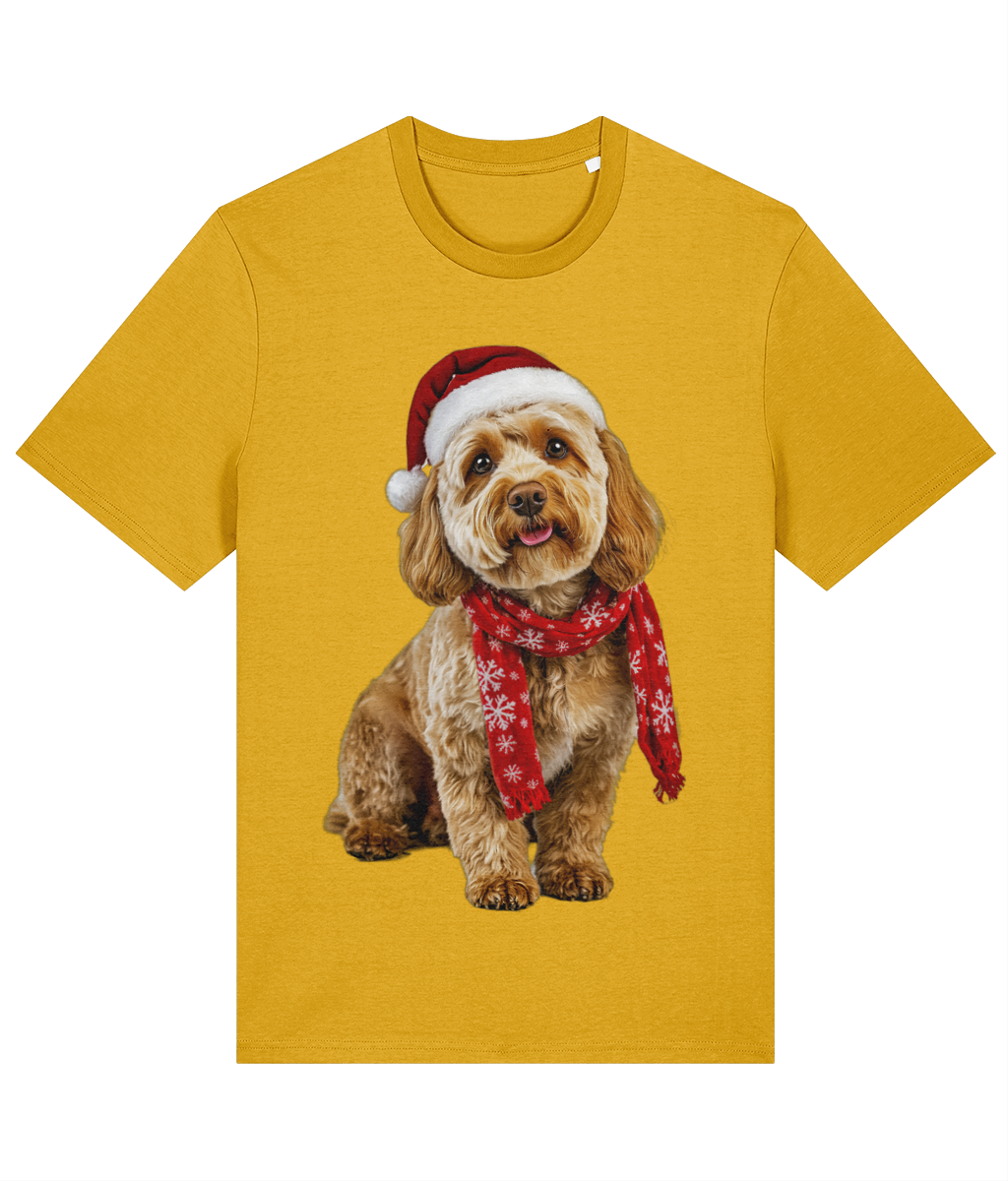 Cockapoo Festive Ffion T-shirt (Premium)