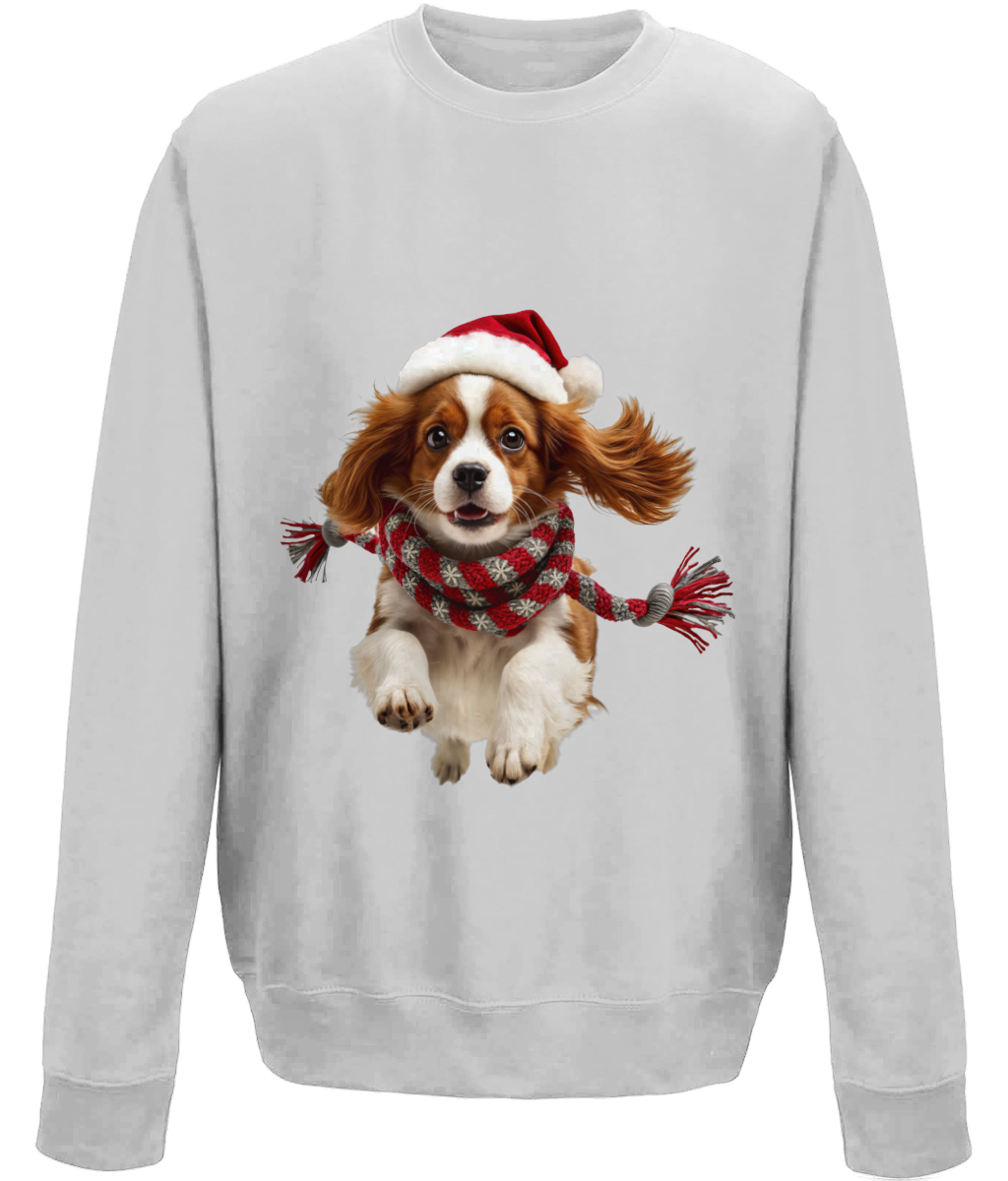 King Charles Festive Ceinwen Childrens Sweatshirt (Standard)