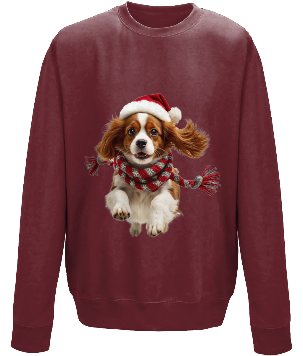 King Charles Festive Ceinwen Childrens Sweatshirt (Standard)