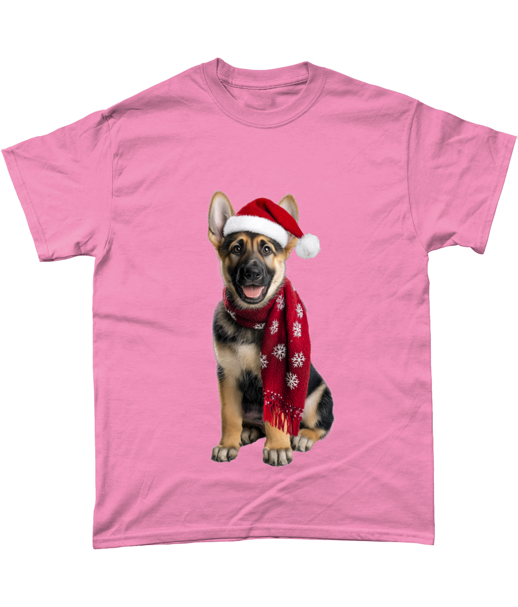 German Shepherd Festive Rebel T-Shirt (Standard)