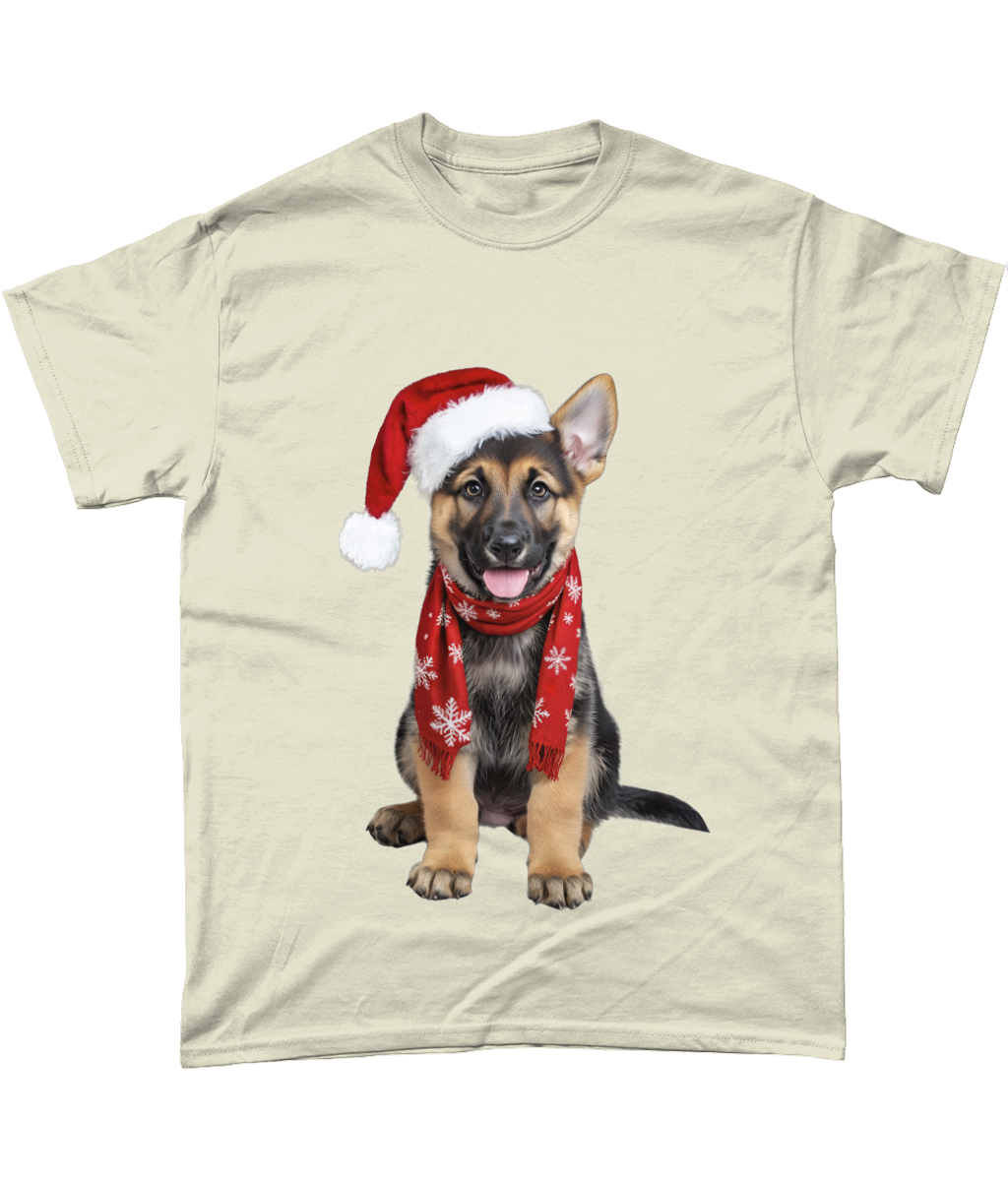 German Shepherd Festive Rina T-Shirt (Standard)