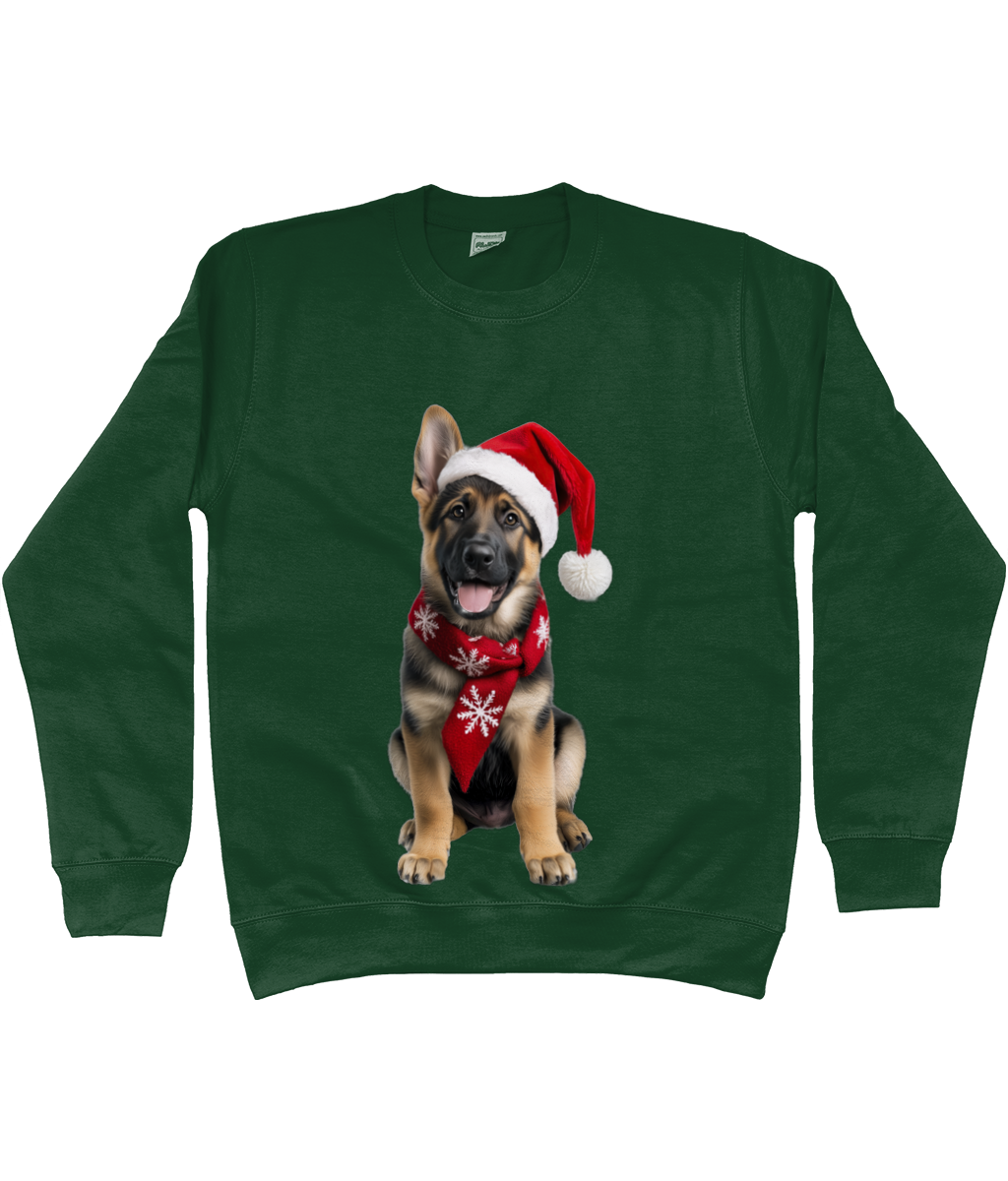 German Shepherd Festive Prince Sweatshirt (Standard)