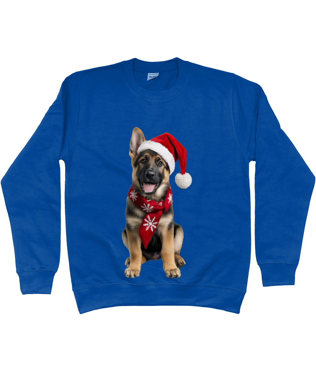 German Shepherd Festive Prince Sweatshirt (Standard)