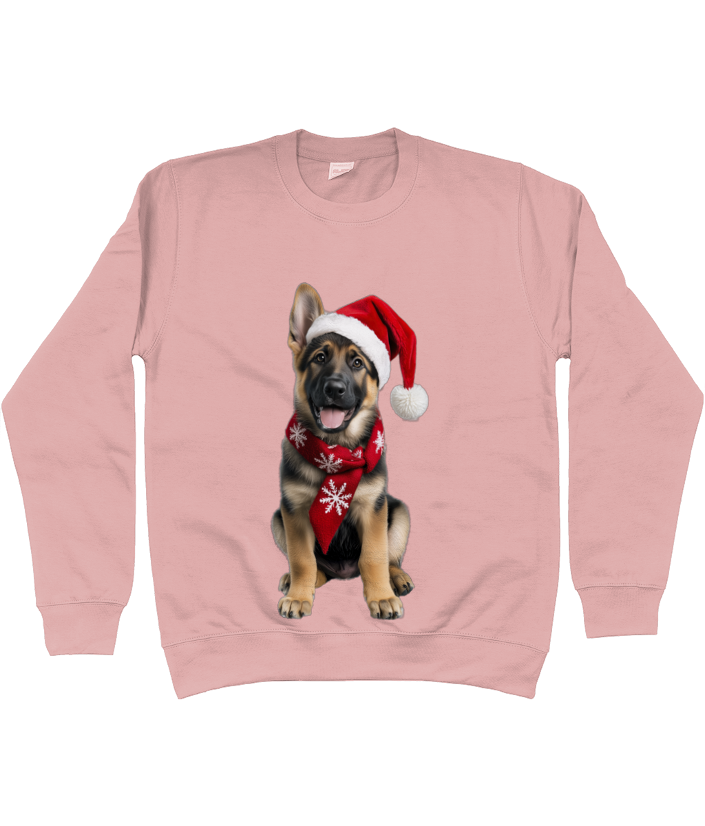 German Shepherd Festive Prince Sweatshirt (Standard)