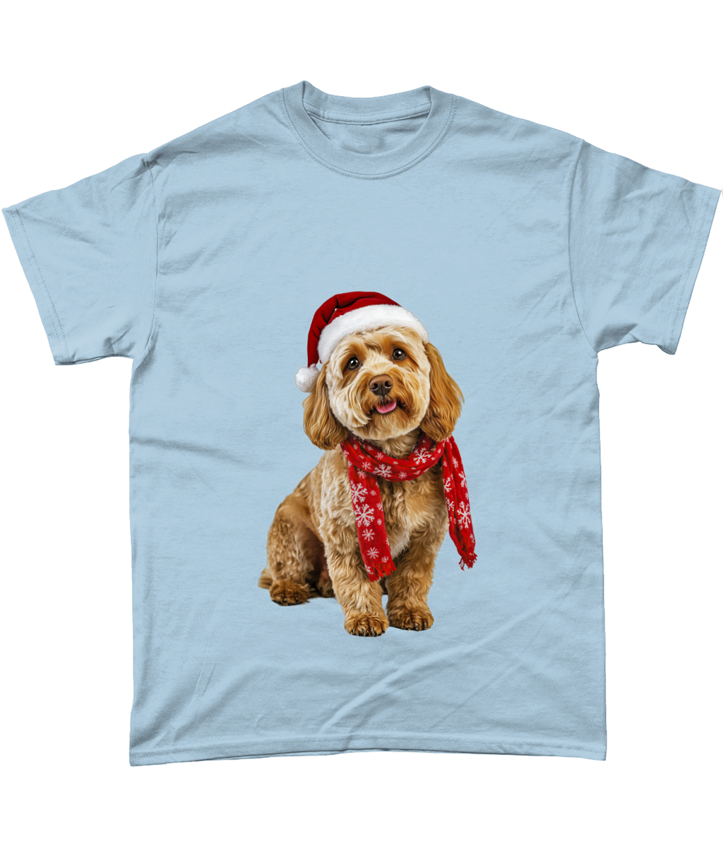 Cockapoo Festive Ffion T-Shirt (Standard)