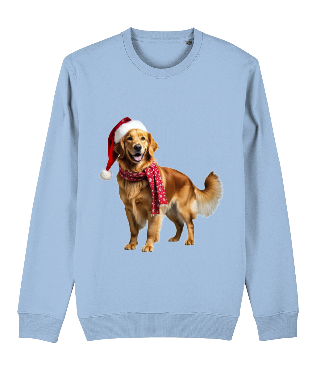 Golden Retriever Festive Nugget Sweatshirt (Premium)