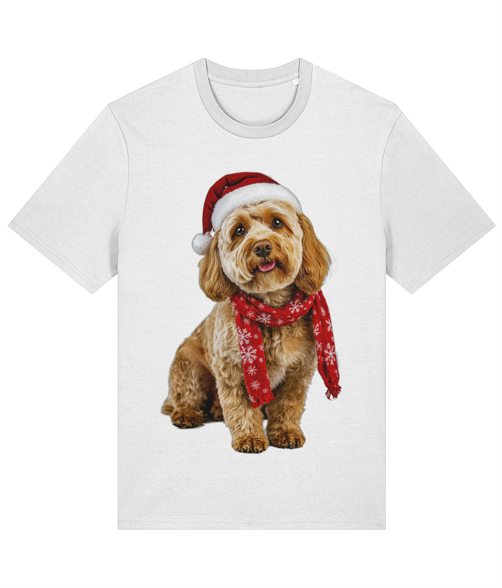 Cockapoo Festive Ffion T-shirt (Premium)