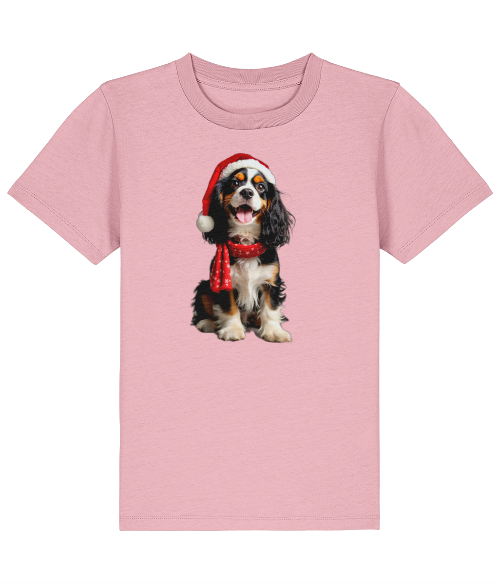 King Charles Festive Noodle Childrens T-shirt (Premium)