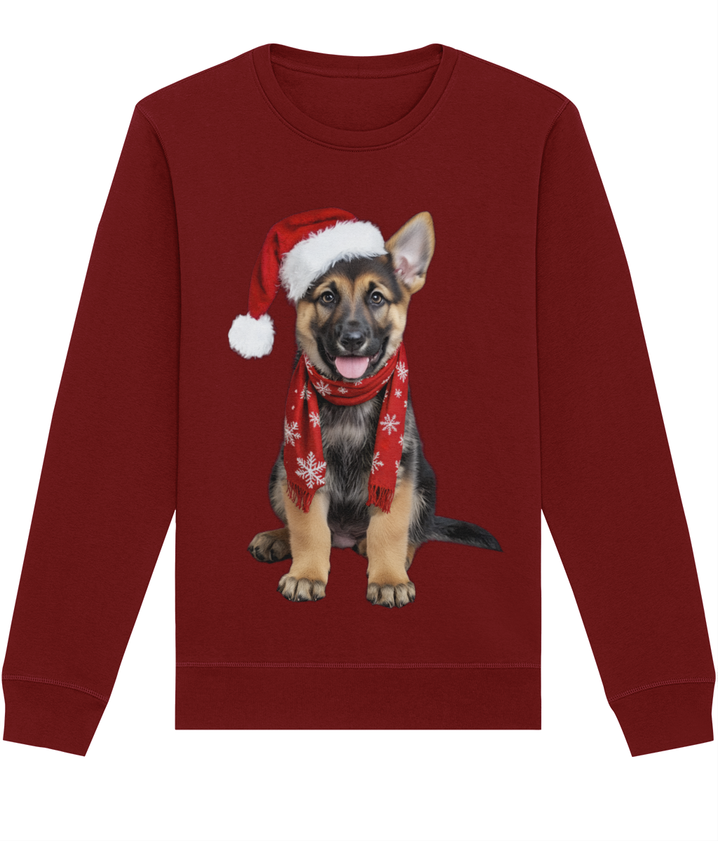 German Shepherd Festive Rina Sweatshirt (Classic)