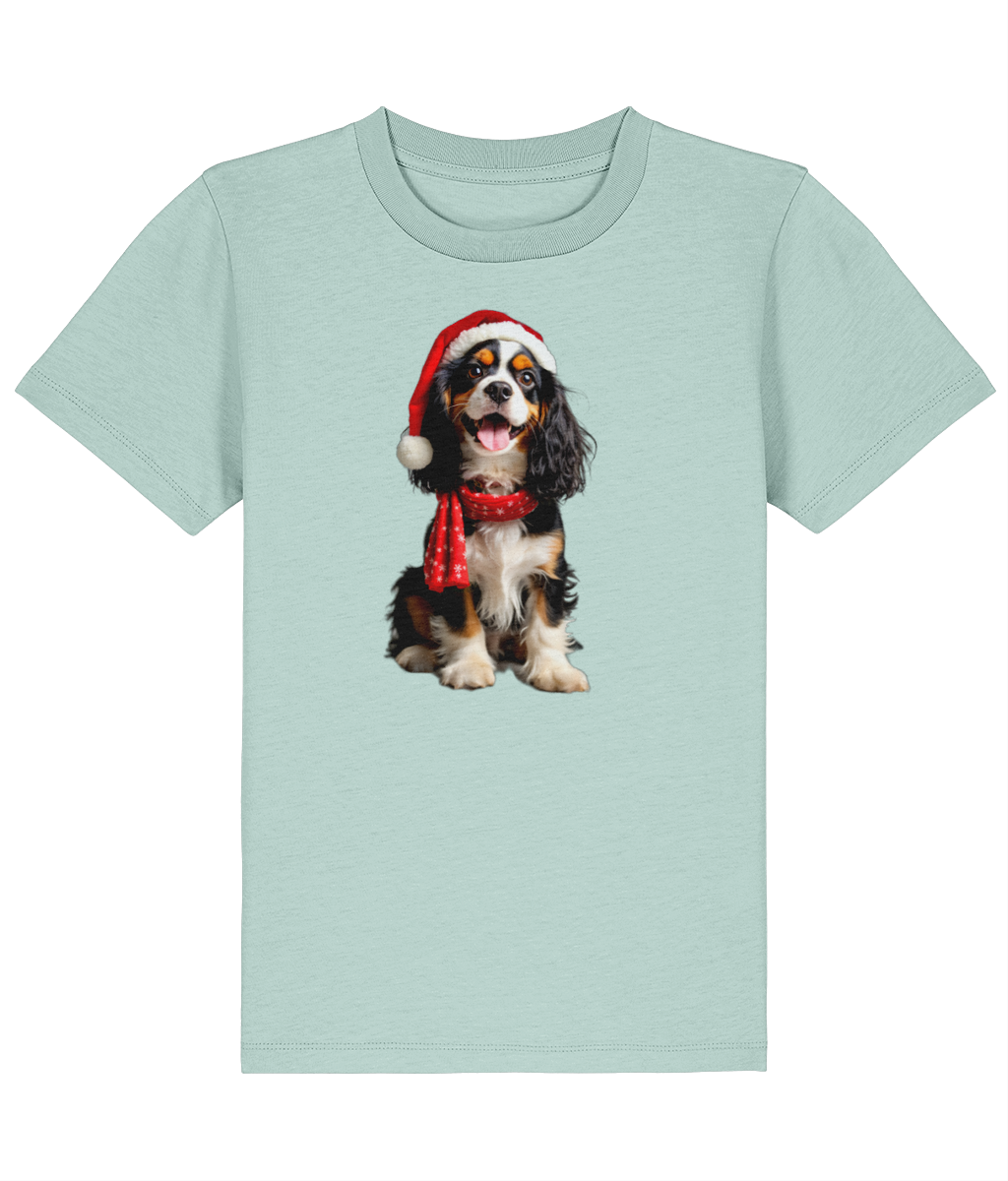 King Charles Festive Noodle Childrens T-shirt (Premium)