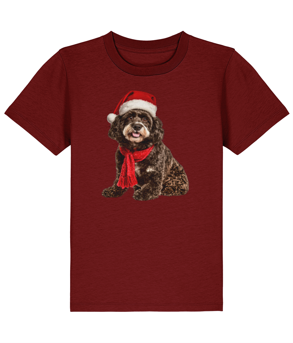 Cockapoo Festive Dylan Childrens T-shirt (Premium)