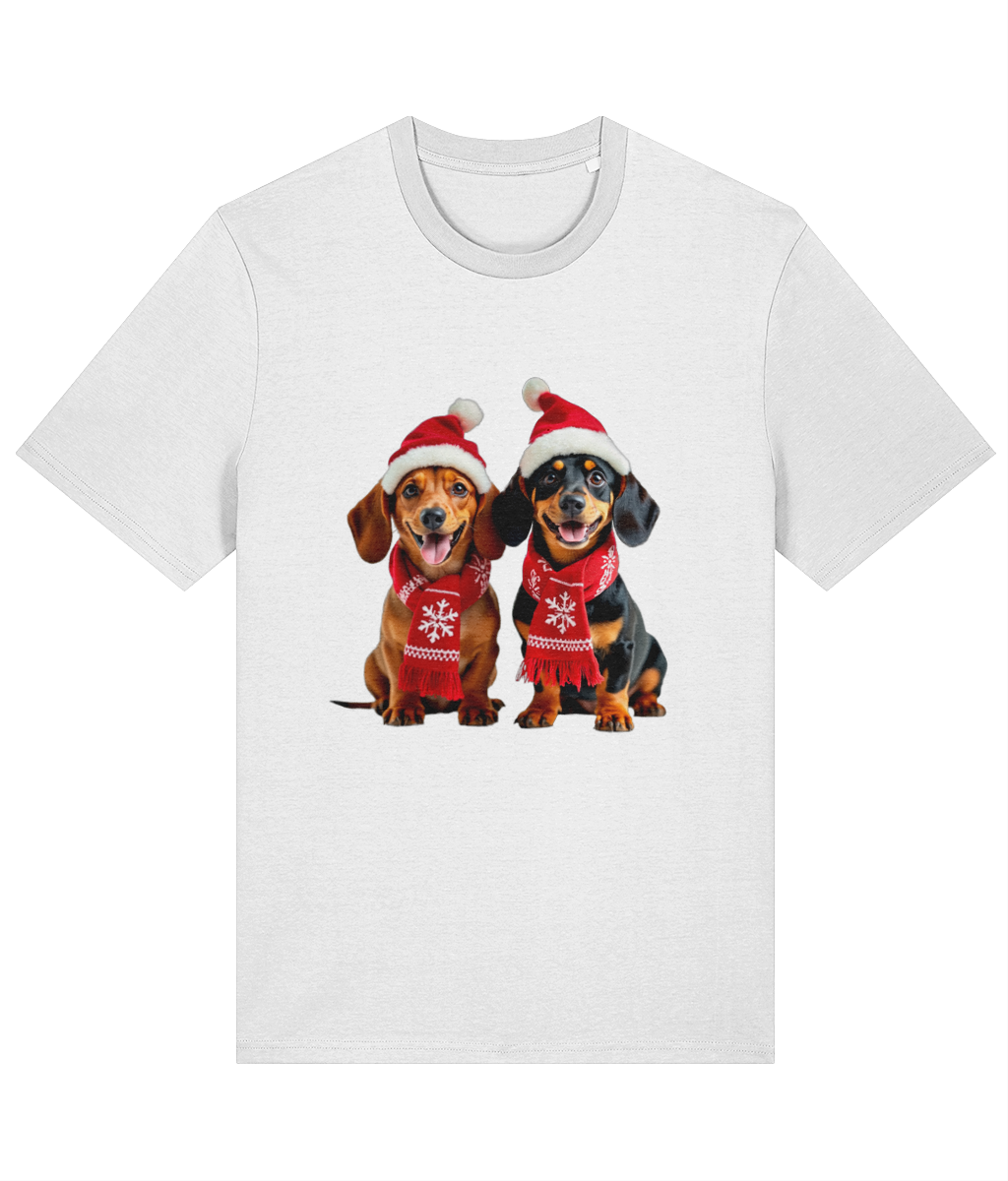 Xmas Dachshunds T-Shirt (Premium)