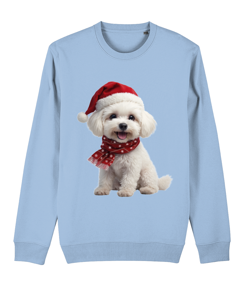 Bichon Frise Festive Siona Sweatshirt (Premium)