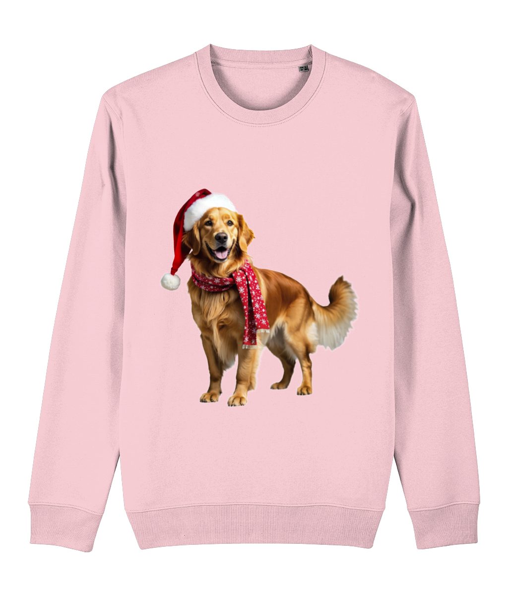 Golden Retriever Festive Nugget Sweatshirt (Premium)