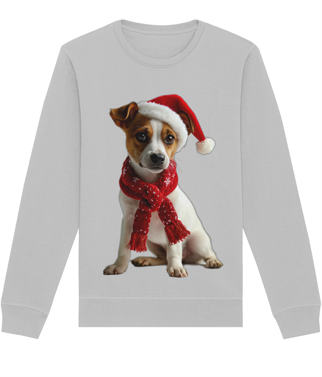 Jack Russell Festive Afon Sweatshirt (Classic)