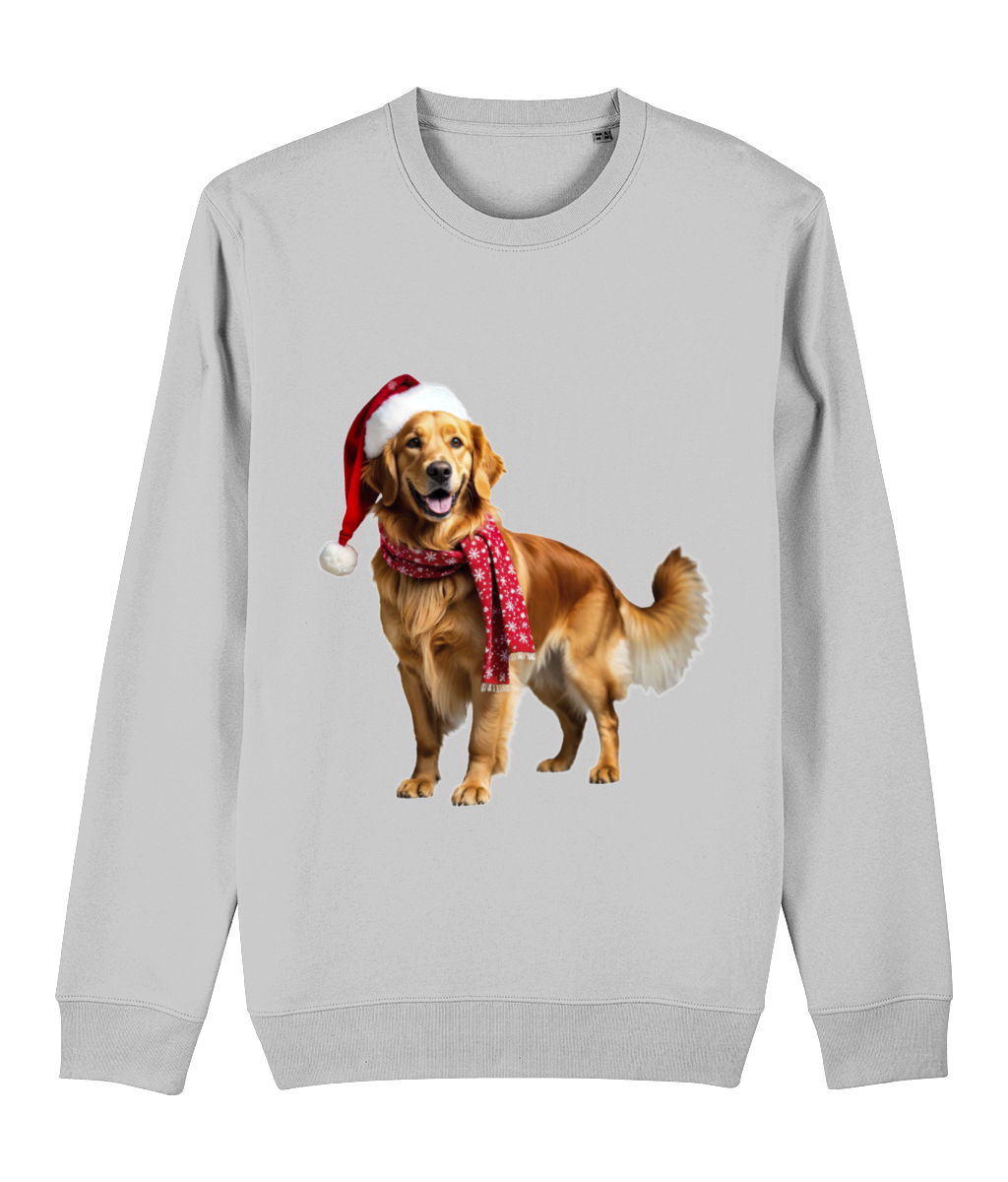 Golden Retriever Festive Nugget Sweatshirt (Premium)