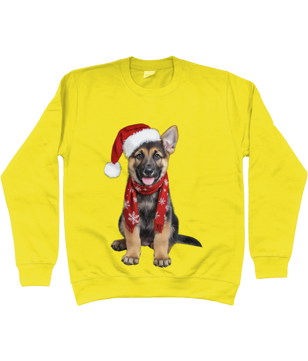 German Shepherd Festive Rina Sweatshirt (Standard)