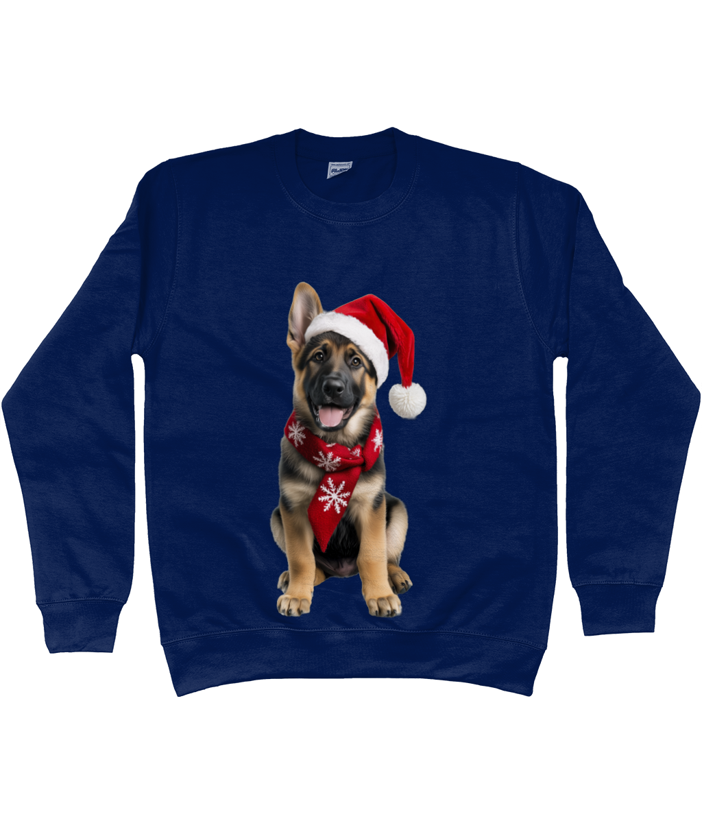 German Shepherd Festive Prince Sweatshirt (Standard)