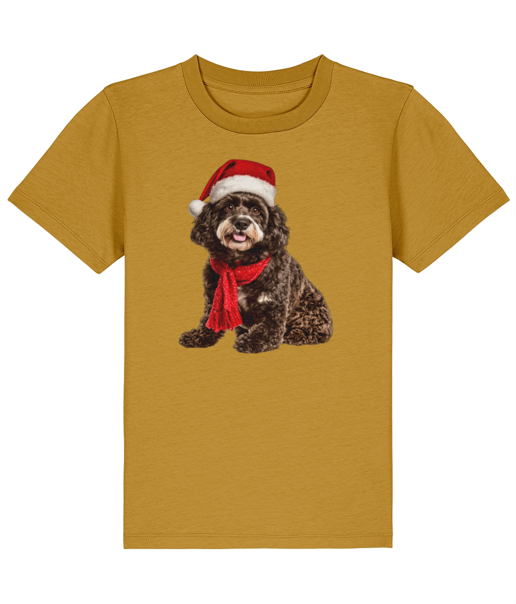 Cockapoo Festive Dylan Childrens T-shirt (Premium)