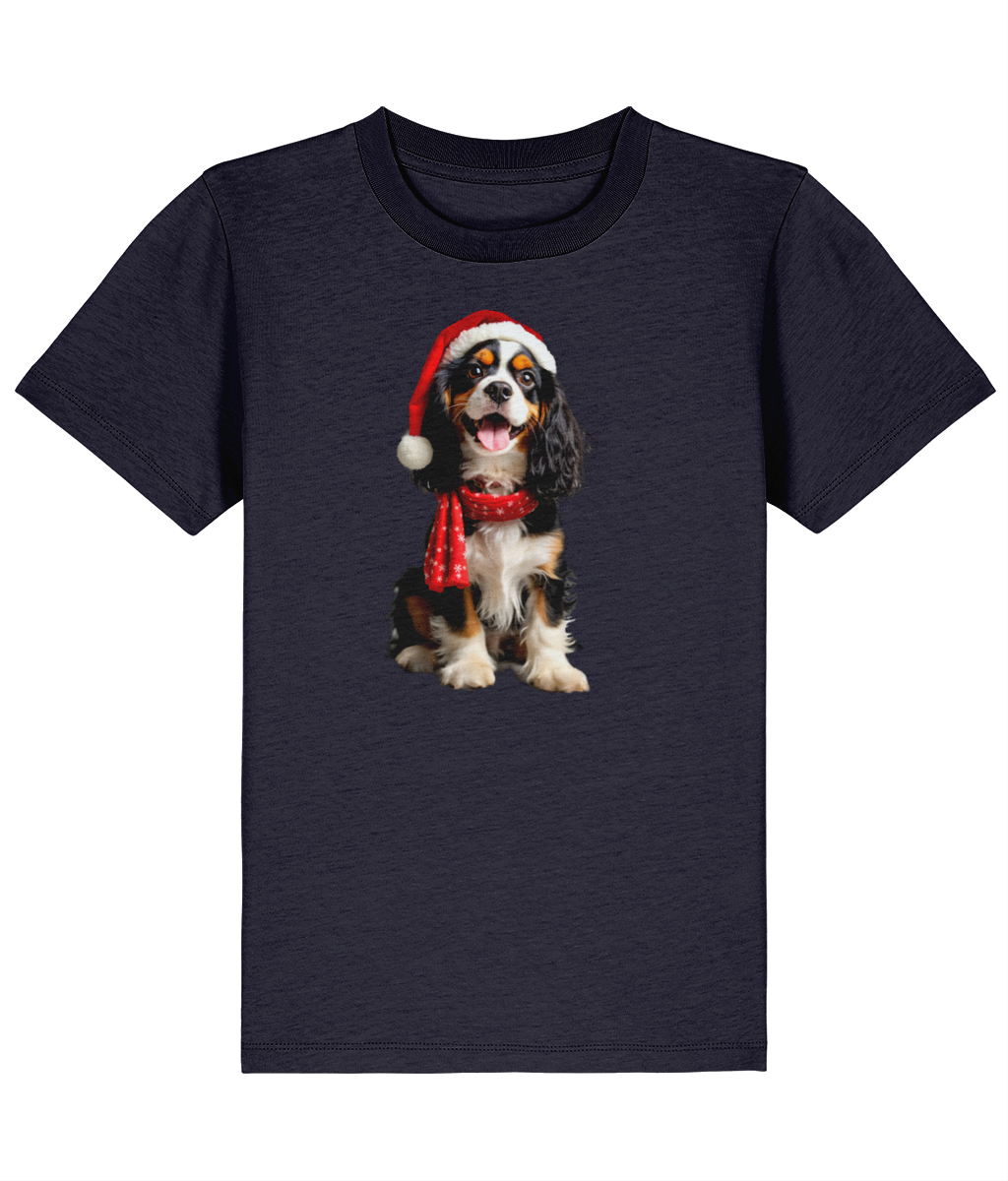 King Charles Festive Noodle Childrens T-shirt (Premium)