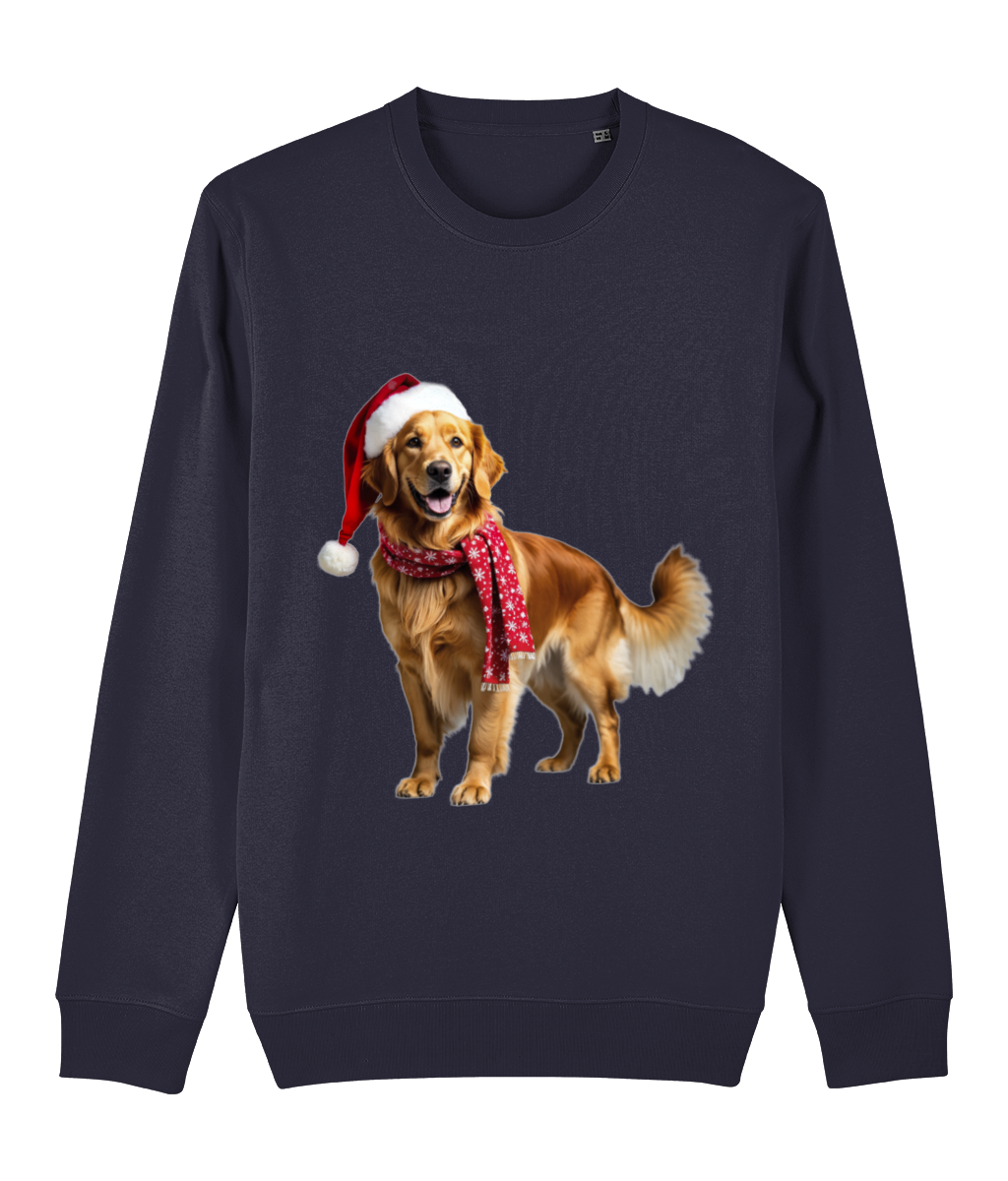 Golden Retriever Festive Nugget Sweatshirt (Premium)