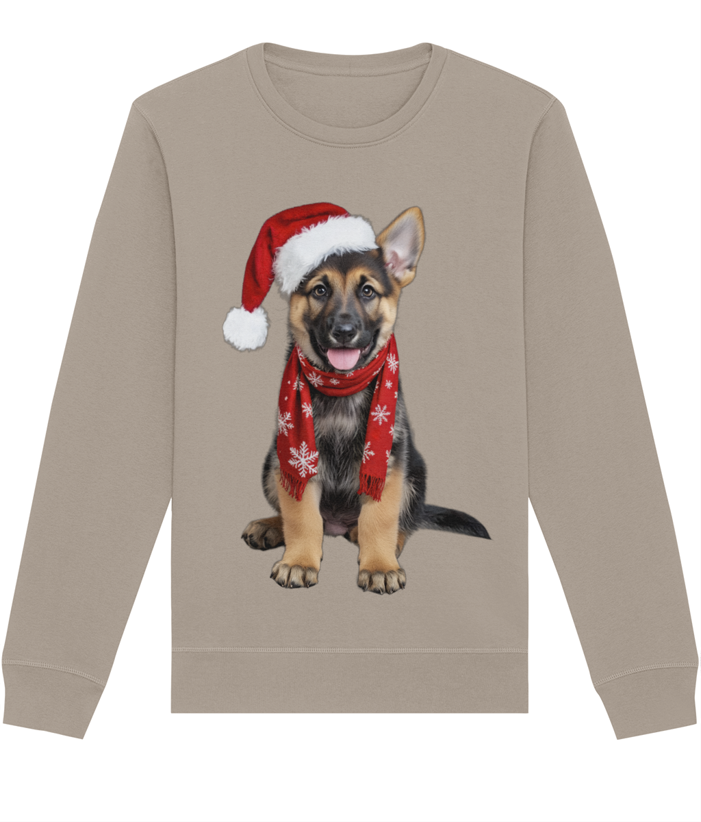 German Shepherd Festive Rina Sweatshirt (Classic)