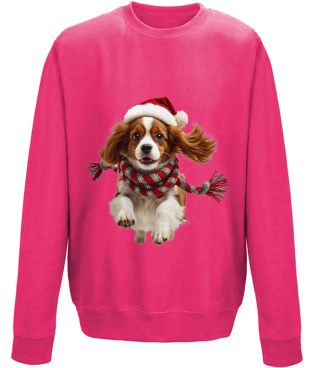 King Charles Festive Ceinwen Childrens Sweatshirt (Standard)