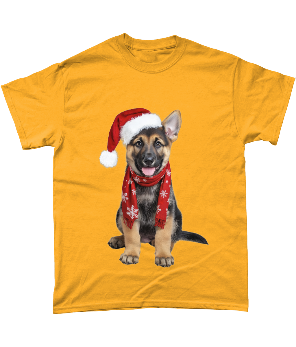 German Shepherd Festive Rina T-Shirt (Standard)