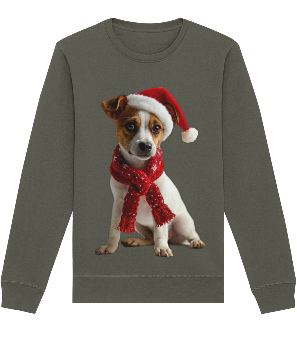 Jack Russell Festive Afon Sweatshirt (Classic)