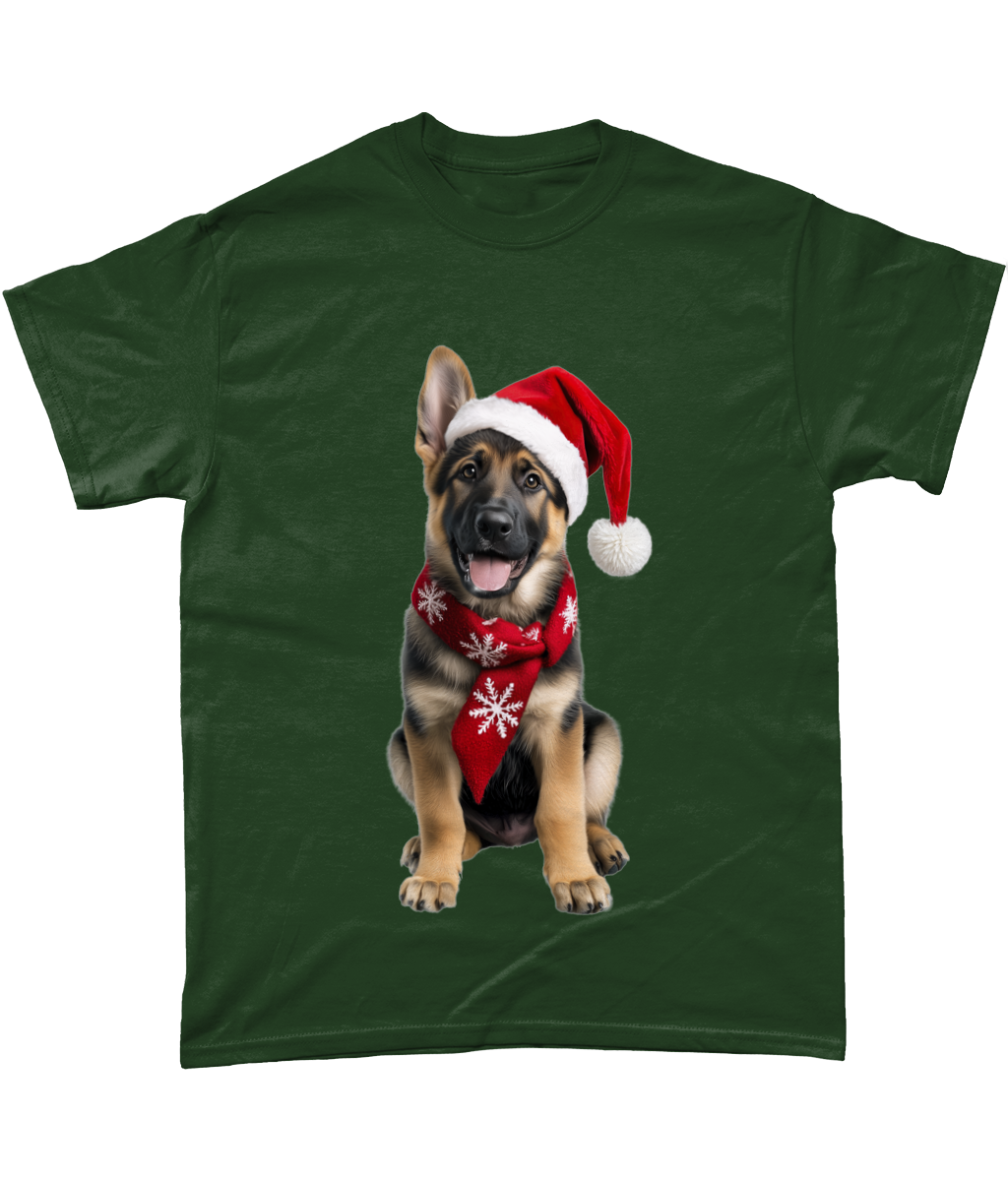 German Shepherd Festive Prince T-Shirt (Standard)