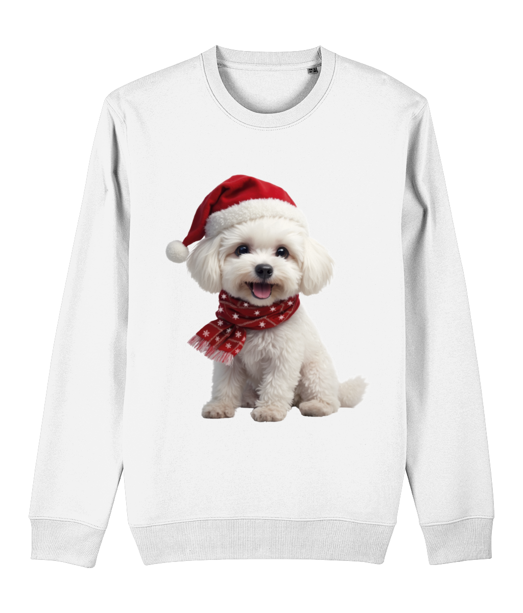 Bichon Frise Festive Siona Sweatshirt (Premium)