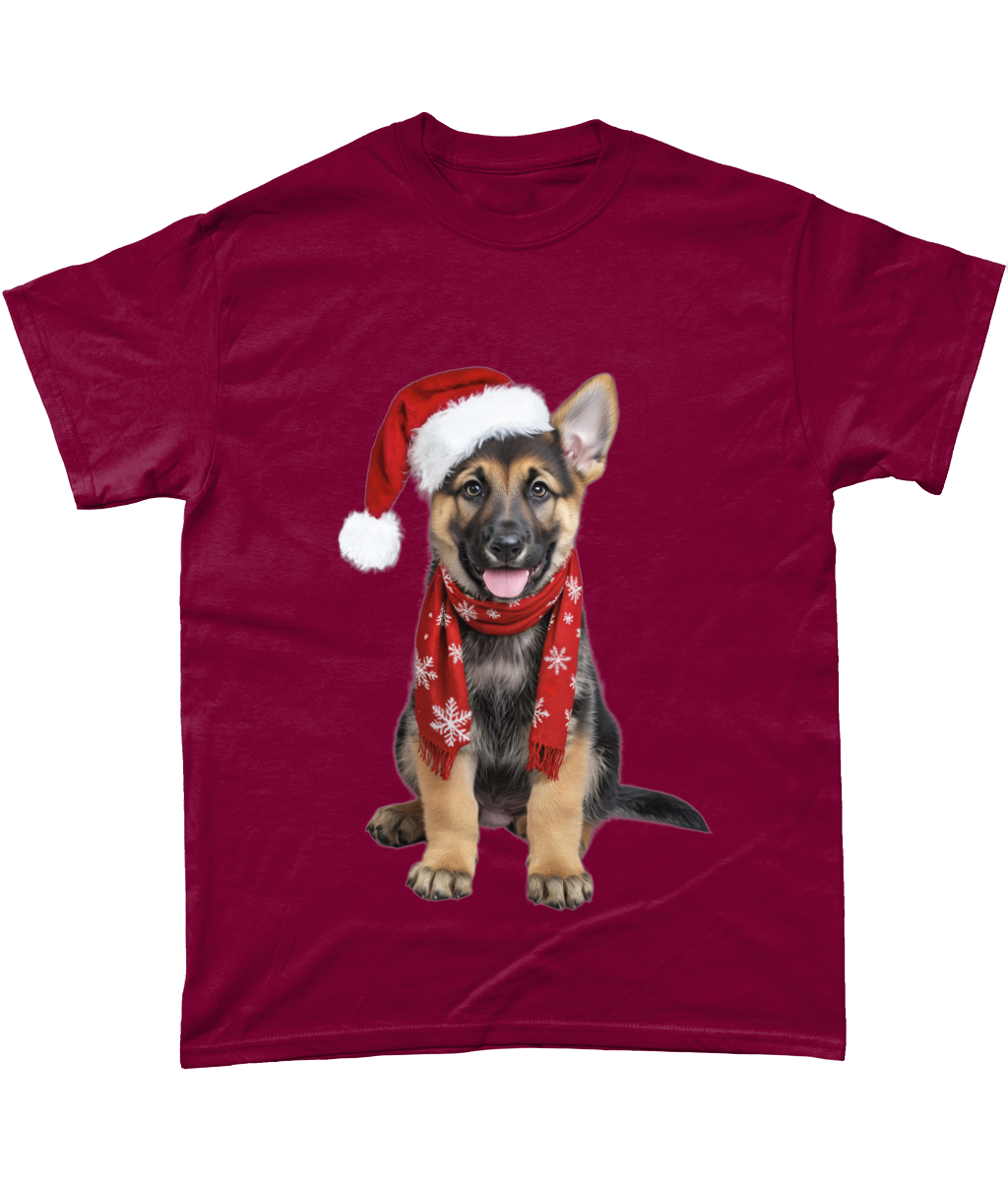 German Shepherd Festive Rina T-Shirt (Standard)