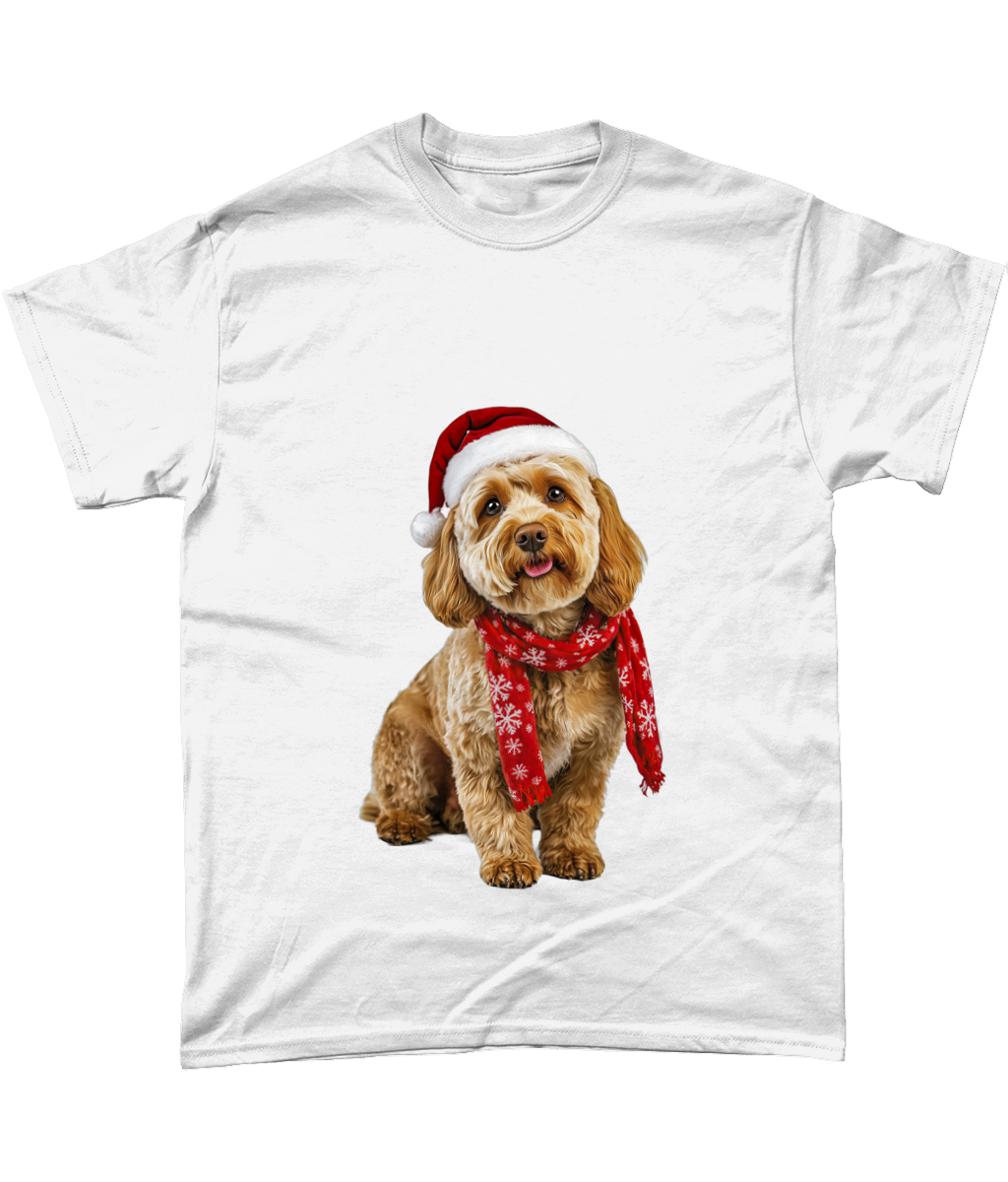 Cockapoo Festive Ffion T-Shirt (Standard)