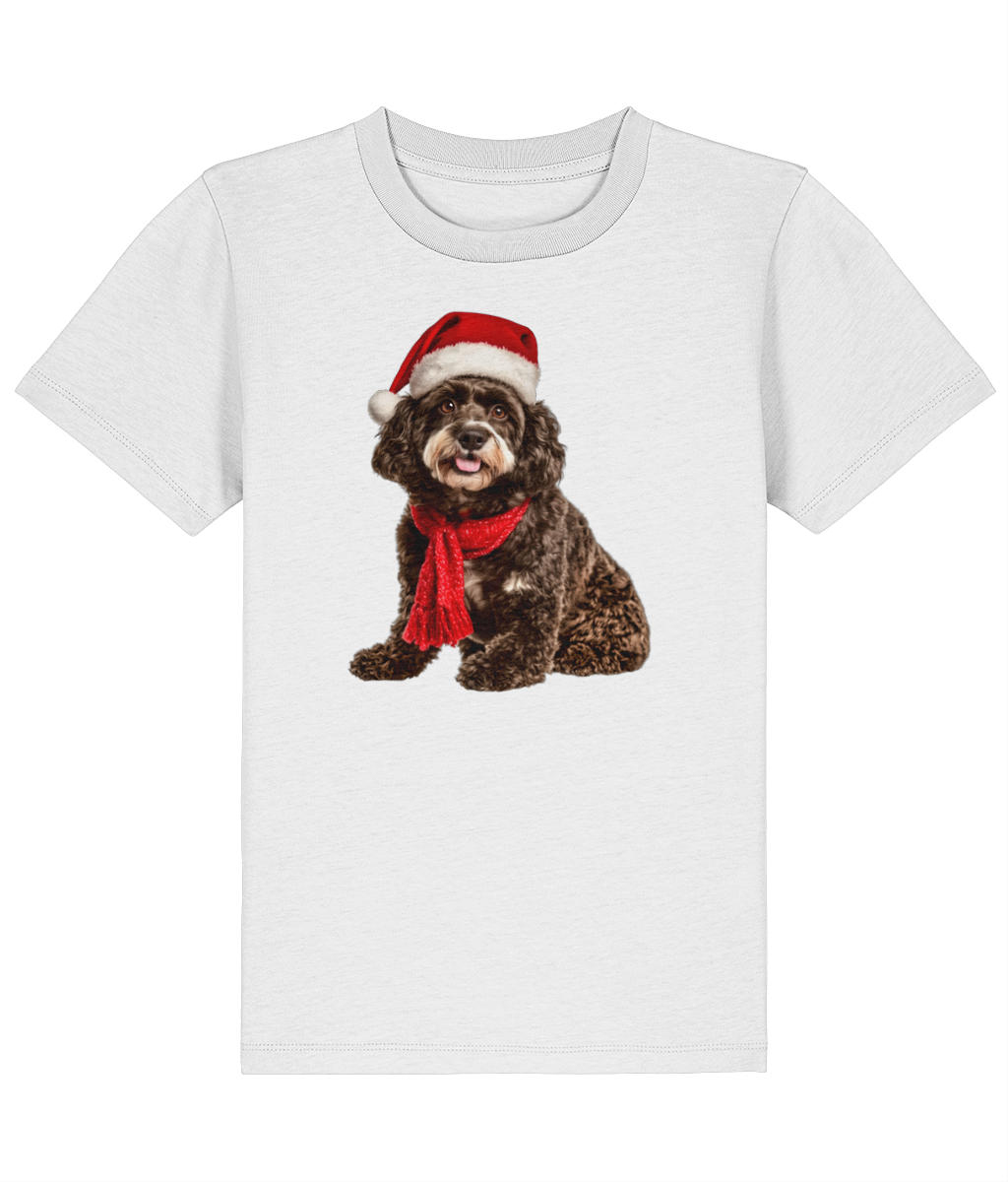 Cockapoo Festive Dylan Childrens T-shirt (Premium)